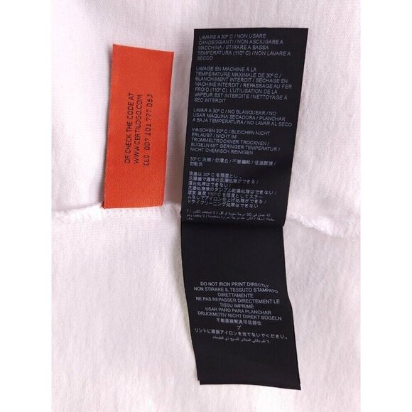 Heron Preston Pocket Style T-Shirt Size XS White Mens - Picture 14 of 16